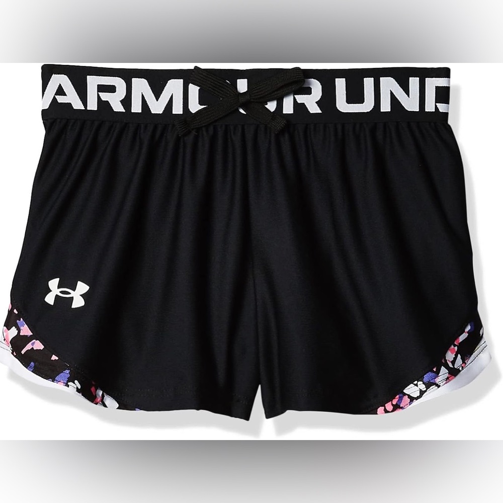 Girls Under Armour Shorts - Heat Gear Loose Fit - Large